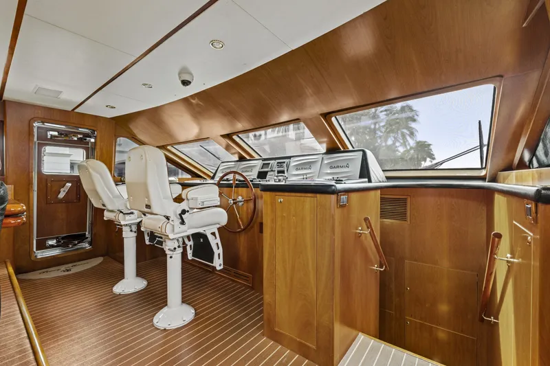 Slide: The Image of Helm And Companionway Steps - 8051952