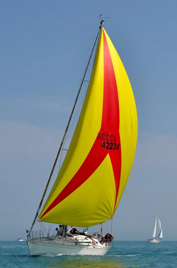 Slide: The Image of 42' Beneteau starboard forward profile1 - 7767032