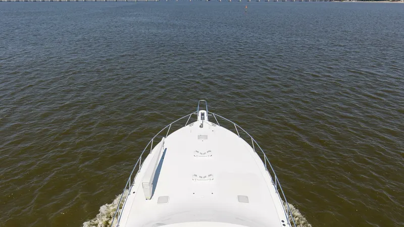 Slide: The Image of 2007 64 Viking Enclosed Bridge Reel Blues Tower View - 7795351