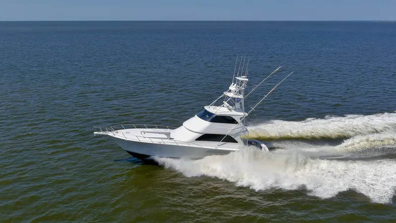 Slide: The Image of 2007 64 Viking Enclosed Bridge Reel Blues Exterior (6) - 7795373