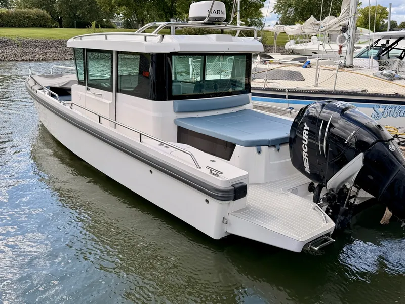 Slide: The Image of Axopar 28 XC CROSS CABIN 2018 - 7809572