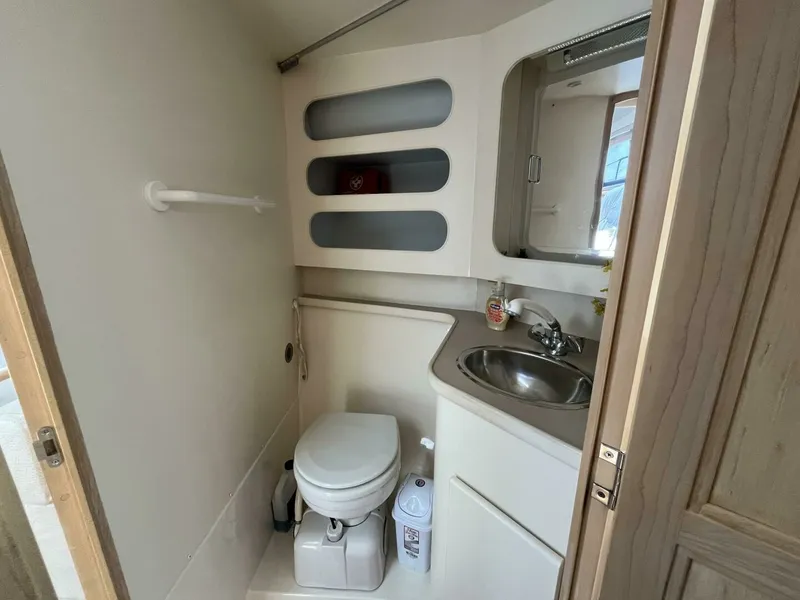 Slide: The Image of 1996 Carver 370 Aft Cabin 37 - 7827690
