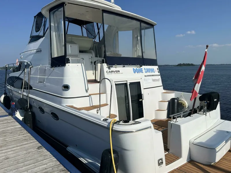 Slide: The Image of 2003 Carver 444 Cockpit Motor Yacht 44 - 7828267