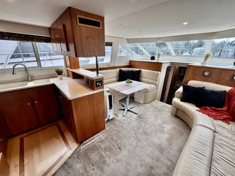 Slide: The Image of 1997 Carver 500 Cockpit Motor Yacht 50 - 7828415