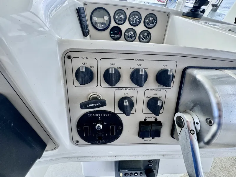 Slide: The Image of 1997 Carver 500 Cockpit Motor Yacht 50 - 7828409