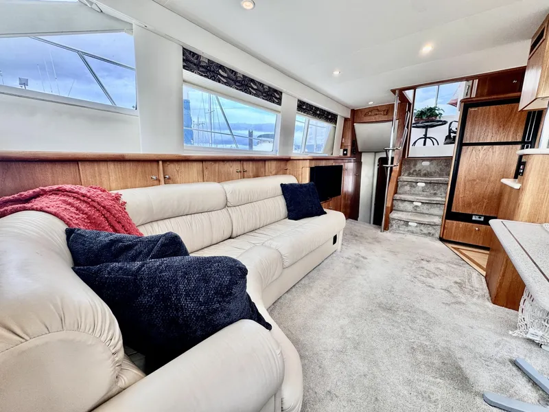 Slide: The Image of 1997 Carver 500 Cockpit Motor Yacht 50 - 7828436