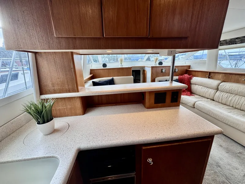 Slide: The Image of 1997 Carver 500 Cockpit Motor Yacht 50 - 7828423