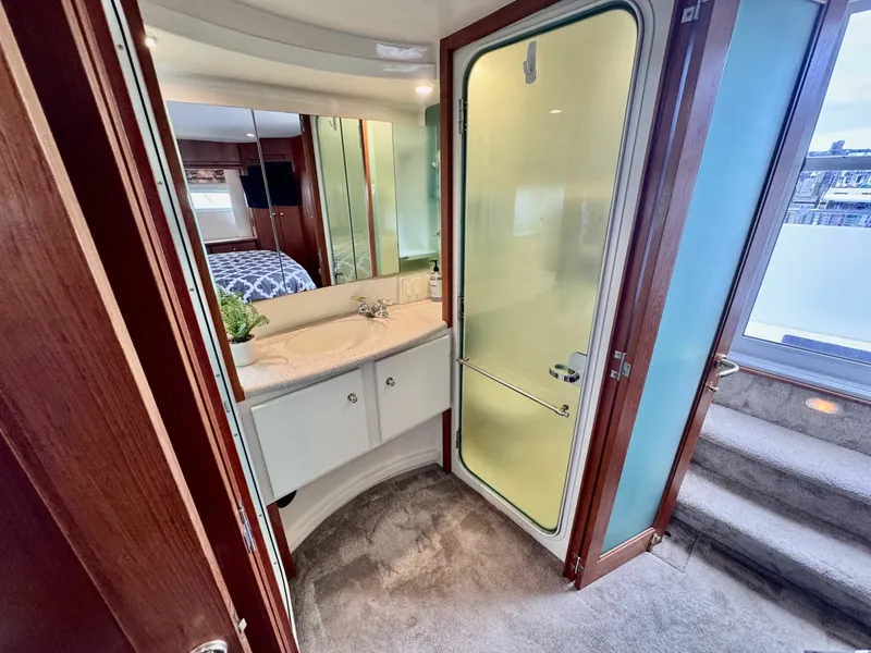 Slide: The Image of 1997 Carver 500 Cockpit Motor Yacht 50 - 7828431