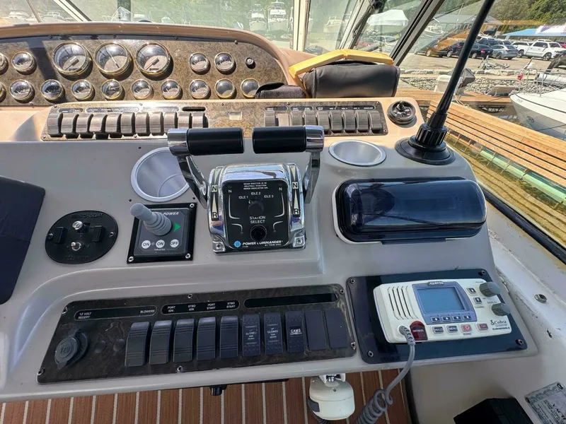 Slide: The Image of 2002 Cruisers Yachts 4450 Express Motor Yacht 45 - 7828476