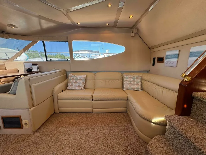 Slide: The Image of 2002 Cruisers Yachts 4450 Express Motor Yacht 45 - 7828478