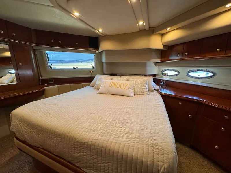 Slide: The Image of 2002 Cruisers Yachts 4450 Express Motor Yacht 45 - 7828497