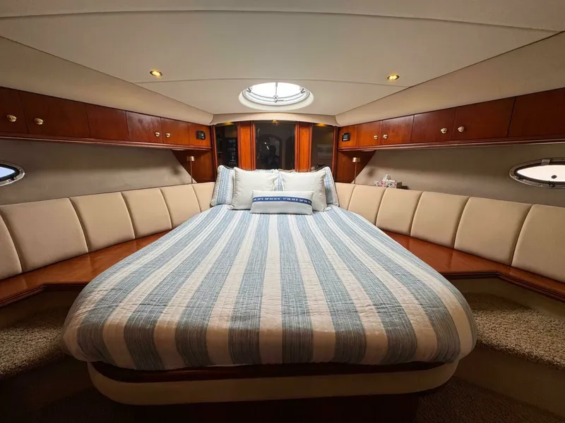 Slide: The Image of 2002 Cruisers Yachts 4450 Express Motor Yacht 45 - 7828490
