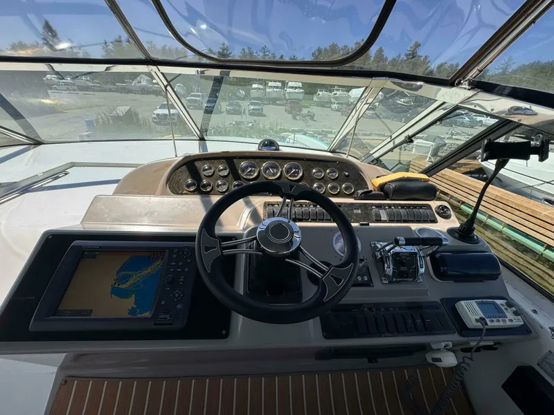 Slide: The Image of 2002 Cruisers Yachts 4450 Express Motor Yacht 45 - 7828475