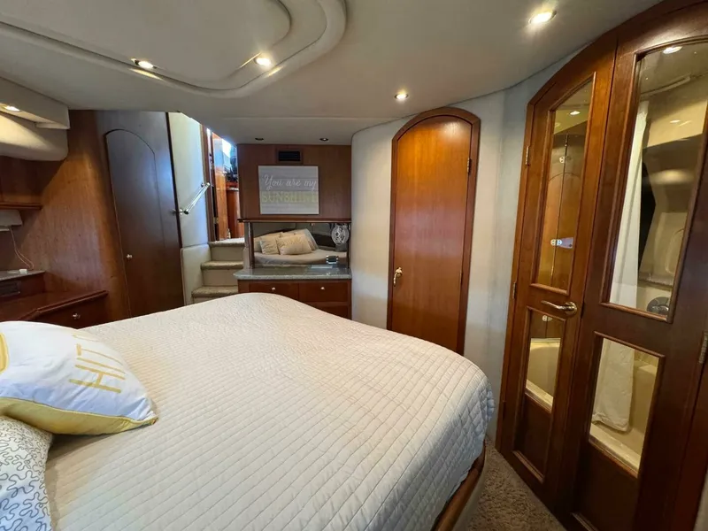Slide: The Image of 2002 Cruisers Yachts 4450 Express Motor Yacht 45 - 7828499