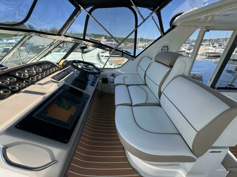 Slide: The Image of 2002 Cruisers Yachts 4450 Express Motor Yacht 45 - 7828474