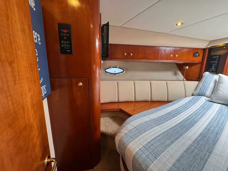 Slide: The Image of 2002 Cruisers Yachts 4450 Express Motor Yacht 45 - 7828492