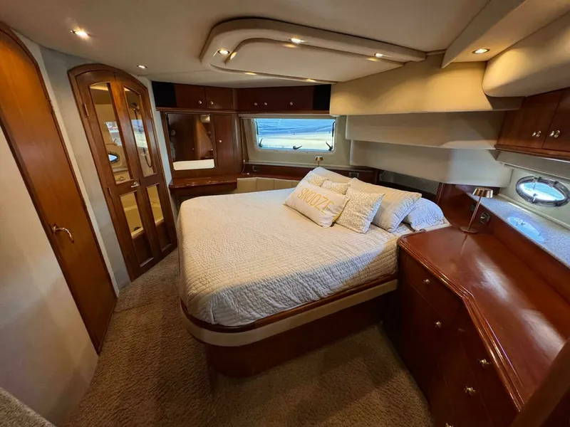 Slide: The Image of 2002 Cruisers Yachts 4450 Express Motor Yacht 45 - 7828496