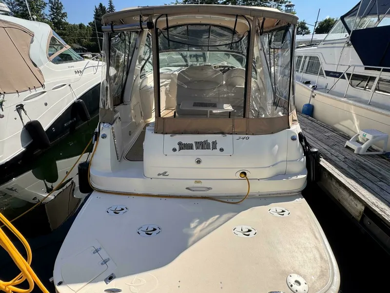 Slide: The Image of 2001 Sea Ray 340 Sundancer 34 - 7829476