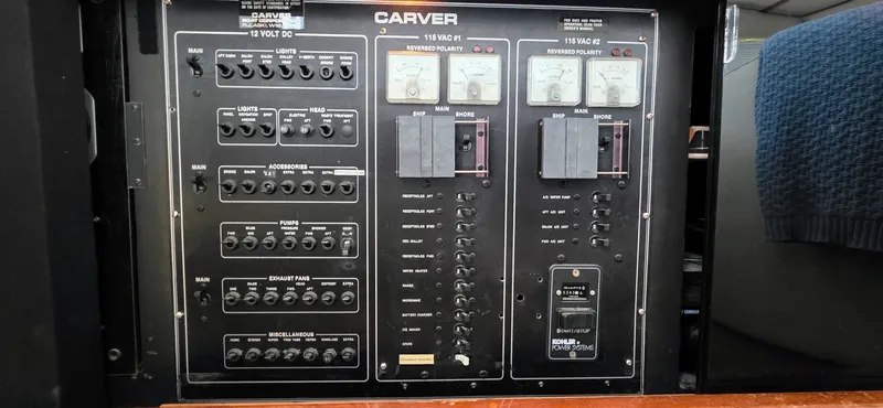 Slide: The Image of 1987 Carver 4207 Aft Cabin 42 - 7833864