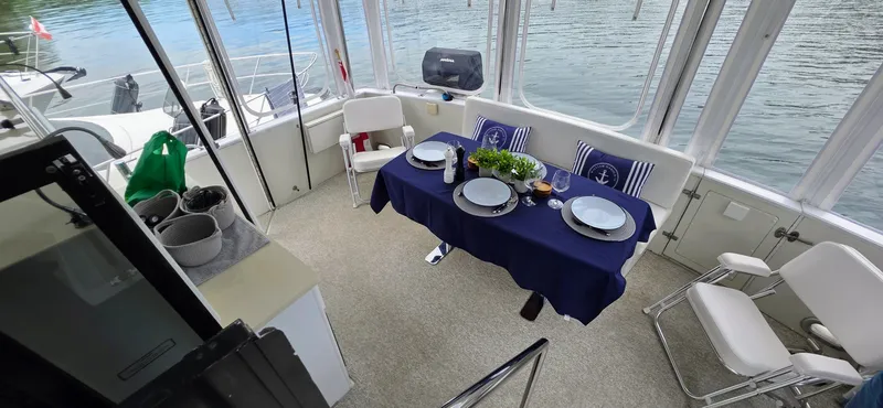 Slide: The Image of 1987 Carver 4207 Aft Cabin 42 - 7833847