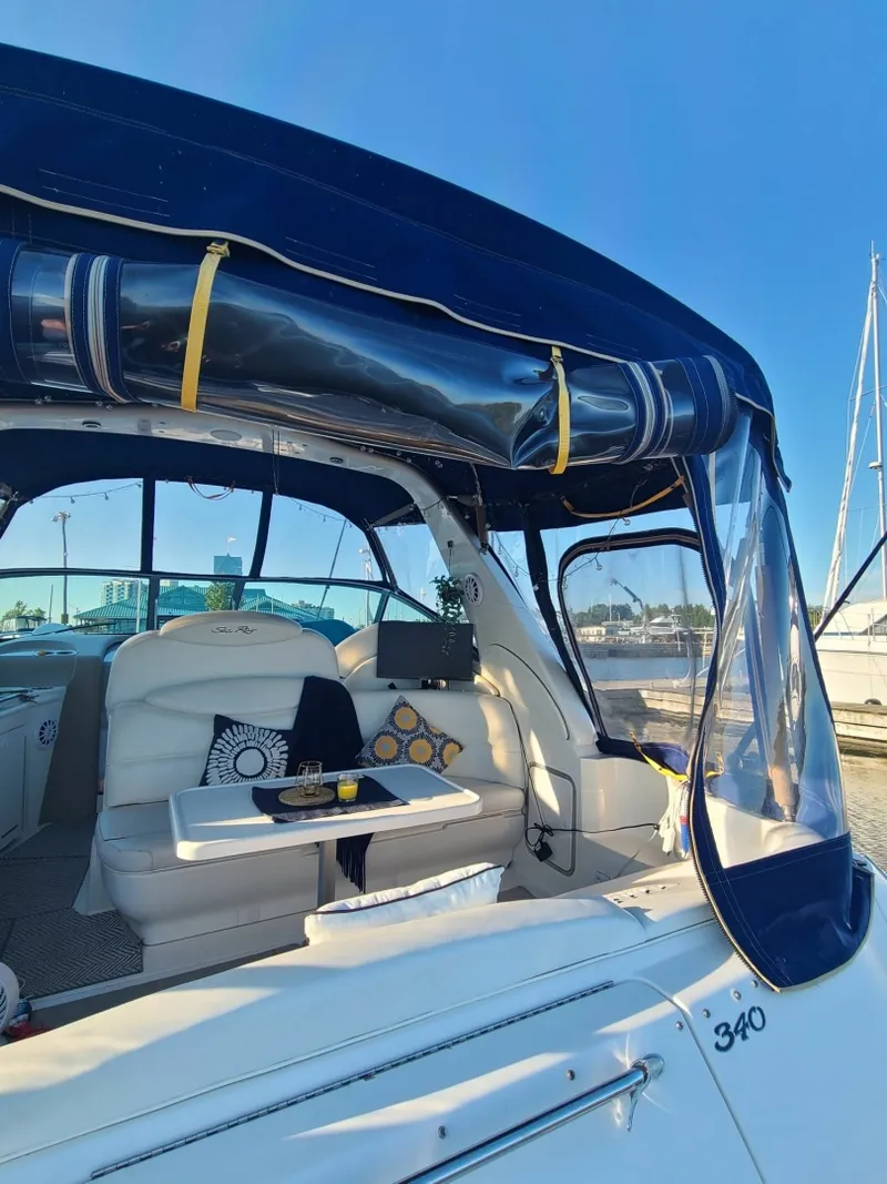 Slide: The Image of 2001 Sea Ray 340 Sundancer 34 - 7834593
