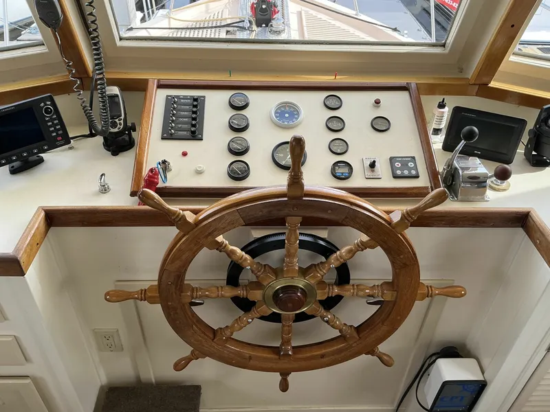 Slide: The Image of 2009 Hugh Huff Custom Build Custom Raised Pilothouse Trawler 47 - 7834644