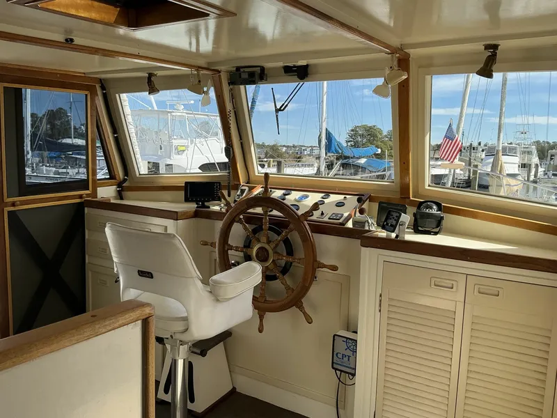 Slide: The Image of 2009 Hugh Huff Custom Build Custom Raised Pilothouse Trawler 47 - 7834640