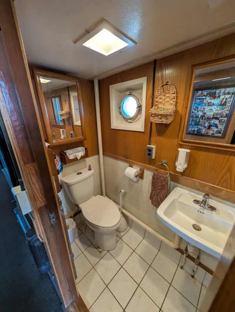 Slide: The Image of 1941 Armstrong Bros. Custom Wooden Trawler Charter Vessel - 7837726