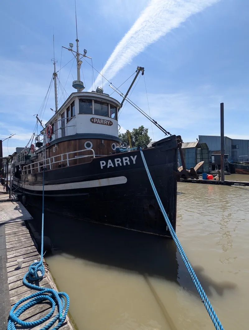 Slide: The Image of 1941 Armstrong Bros. Custom Wooden Trawler Charter Vessel - 7837711