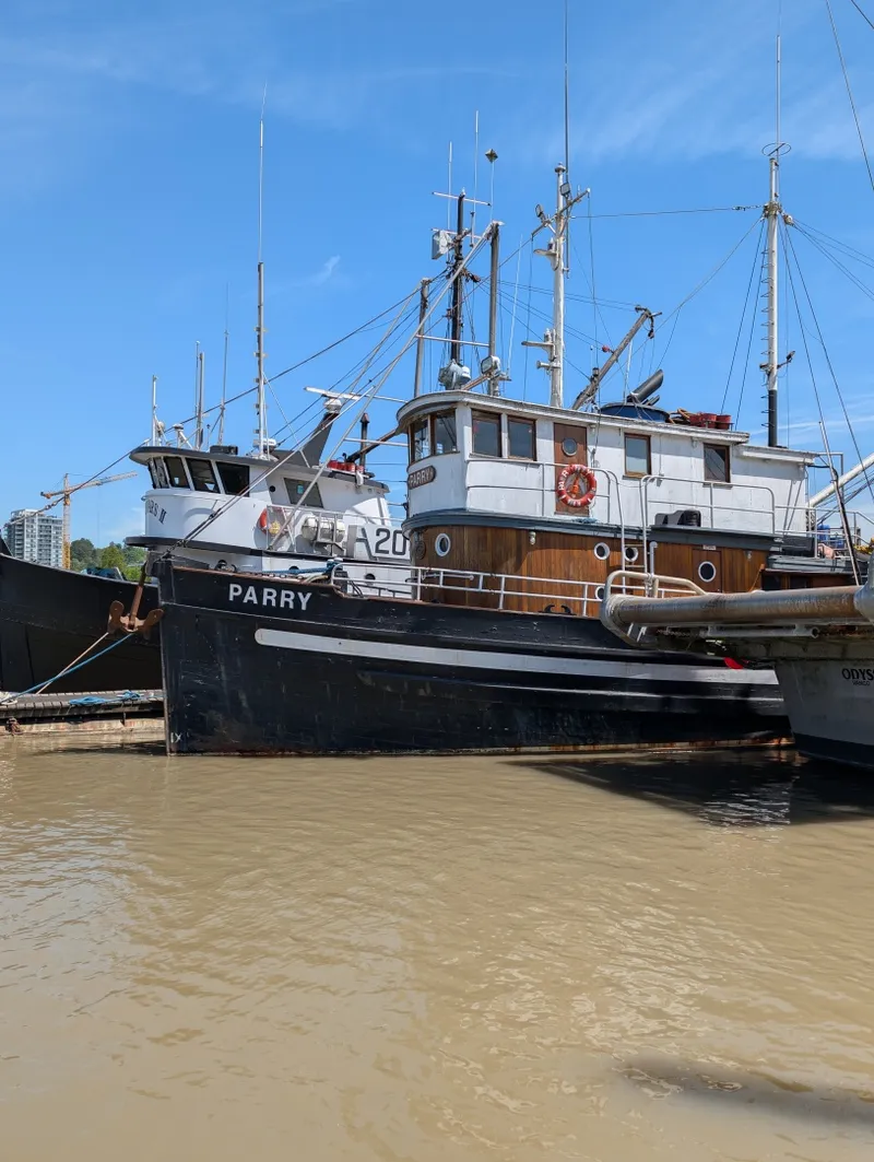 Slide: The Image of 1941 Armstrong Bros. Custom Wooden Trawler Charter Vessel - 7837712