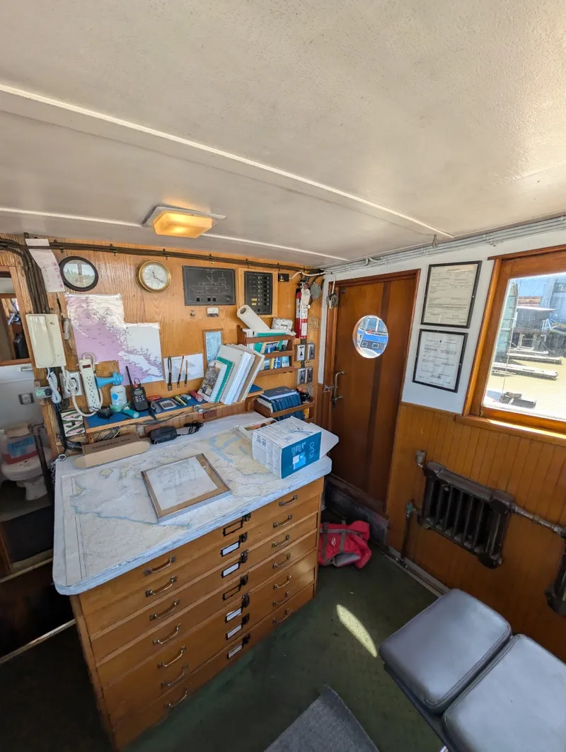Slide: The Image of 1941 Armstrong Bros. Custom Wooden Trawler Charter Vessel - 7837751