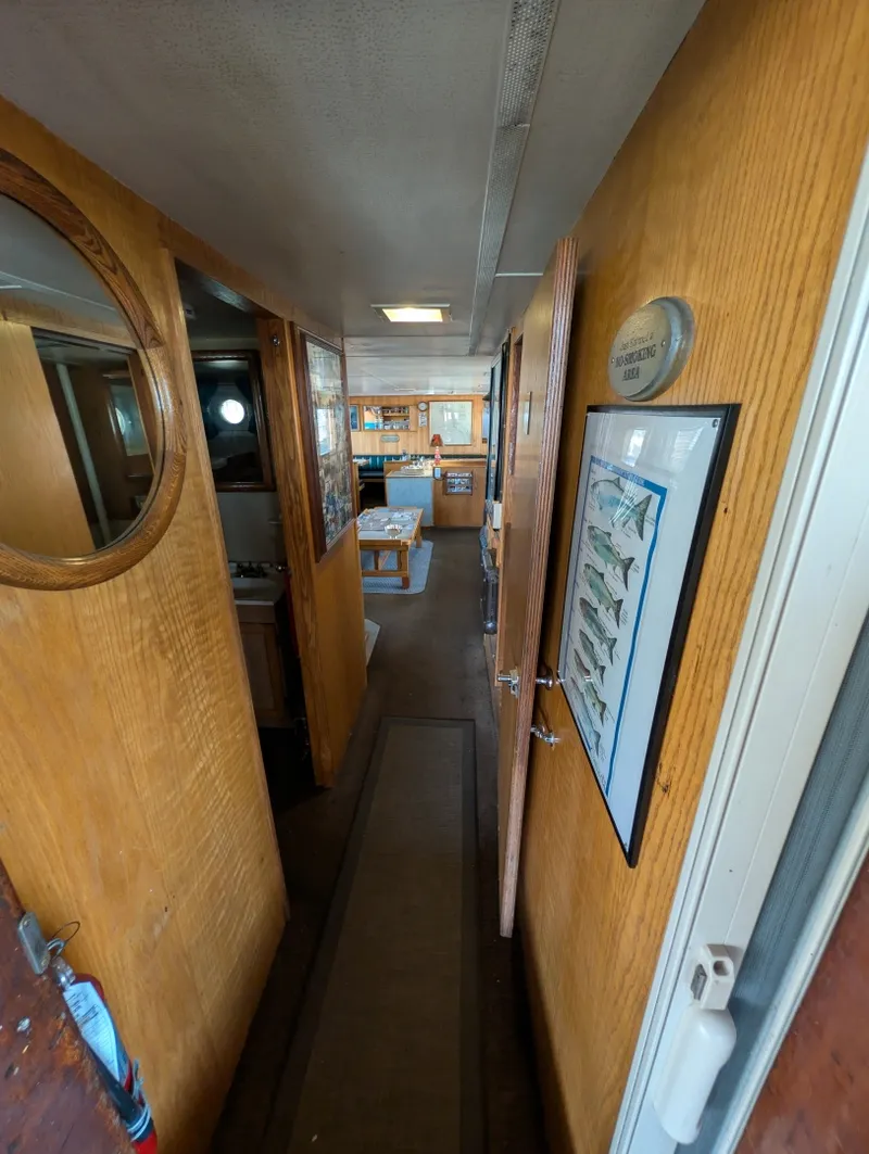 Slide: The Image of 1941 Armstrong Bros. Custom Wooden Trawler Charter Vessel - 7837722