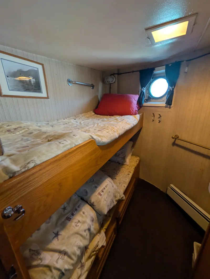 Slide: The Image of 1941 Armstrong Bros. Custom Wooden Trawler Charter Vessel - 7837747