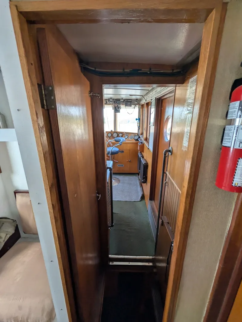 Slide: The Image of 1941 Armstrong Bros. Custom Wooden Trawler Charter Vessel - 7837752