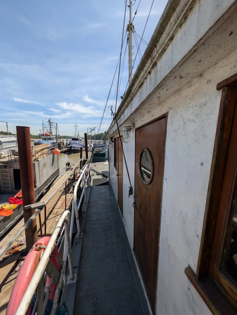 Slide: The Image of 1941 Armstrong Bros. Custom Wooden Trawler Charter Vessel - 7837756