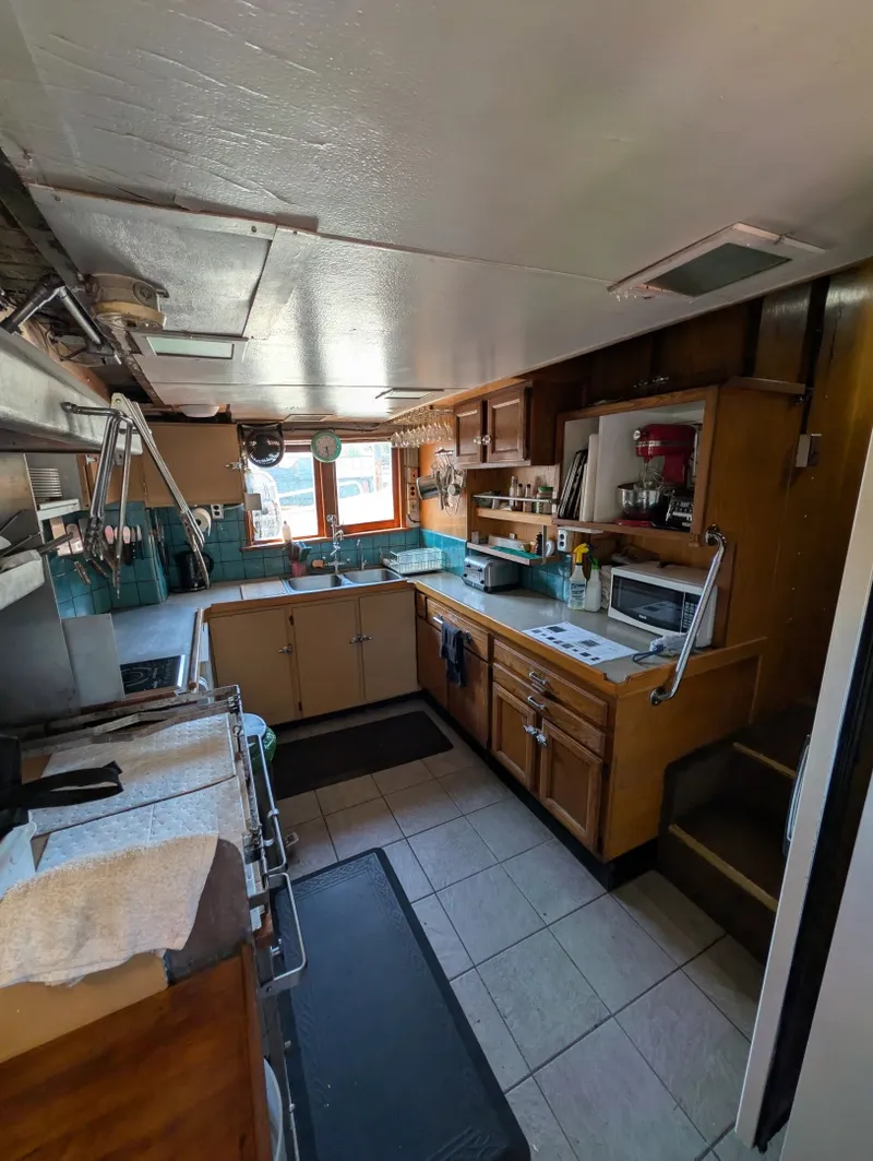 Slide: The Image of 1941 Armstrong Bros. Custom Wooden Trawler Charter Vessel - 7837734