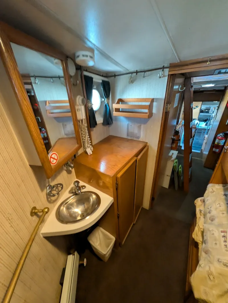 Slide: The Image of 1941 Armstrong Bros. Custom Wooden Trawler Charter Vessel - 7837748