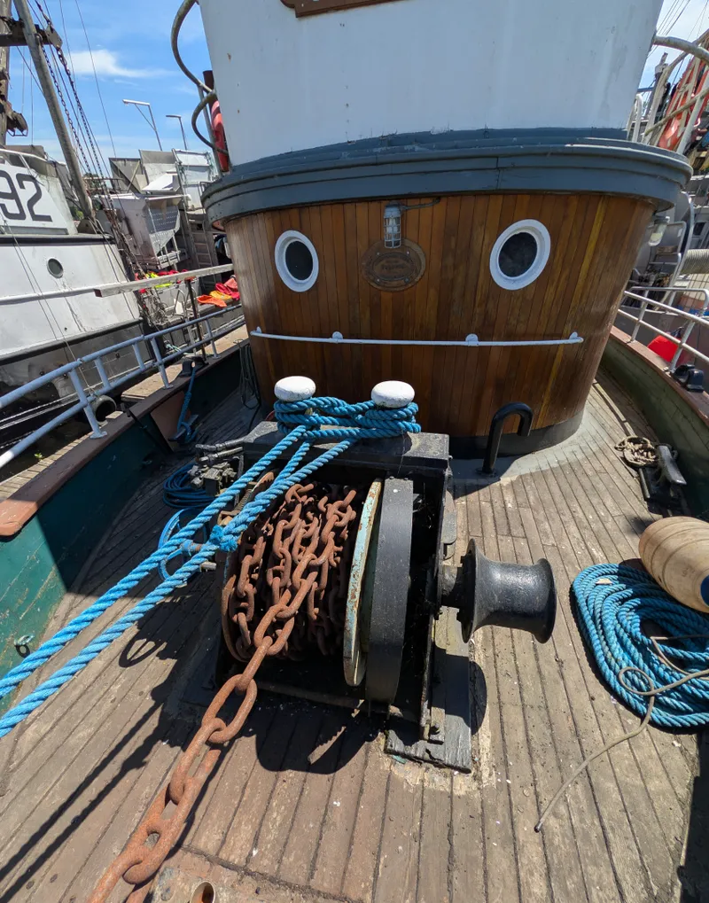 Slide: The Image of 1941 Armstrong Bros. Custom Wooden Trawler Charter Vessel - 7837719