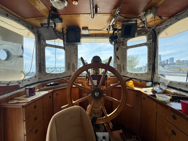 Slide: The Image of 1946 Historic Northern Marine & Engine Co. 1946 Custom Tug - 7838204