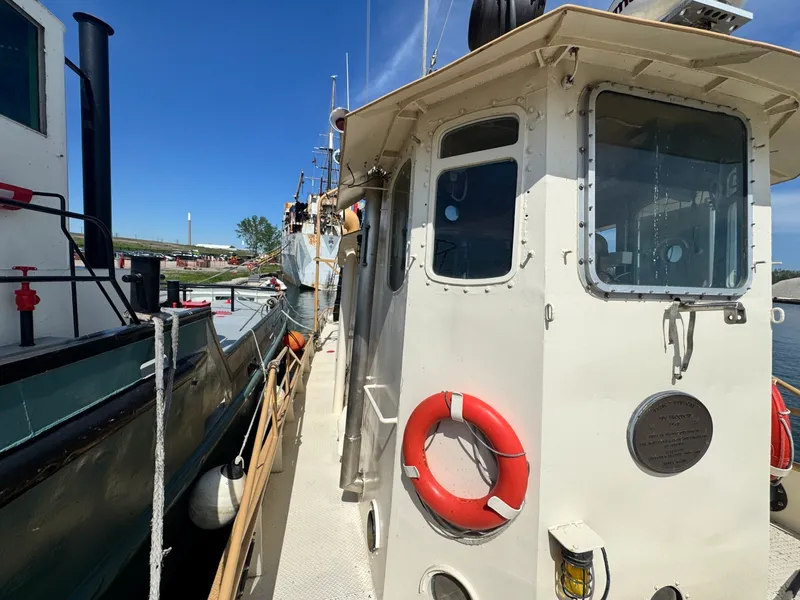 Slide: The Image of 1946 Historic Northern Marine & Engine Co. 1946 Custom Tug - 7838198