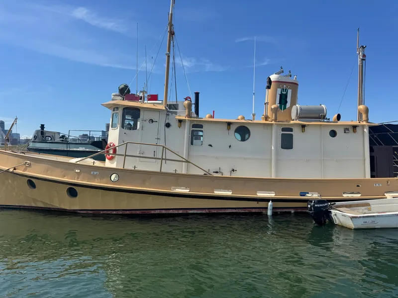 Slide: The Image of 1946 Historic Northern Marine & Engine Co. 1946 Custom Tug - 7838193