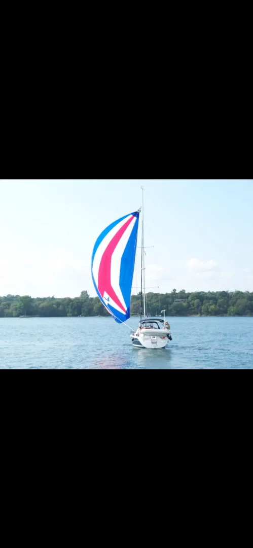 Slide: The Image of 2006 Hunter 410 Deck Salon - 7839637