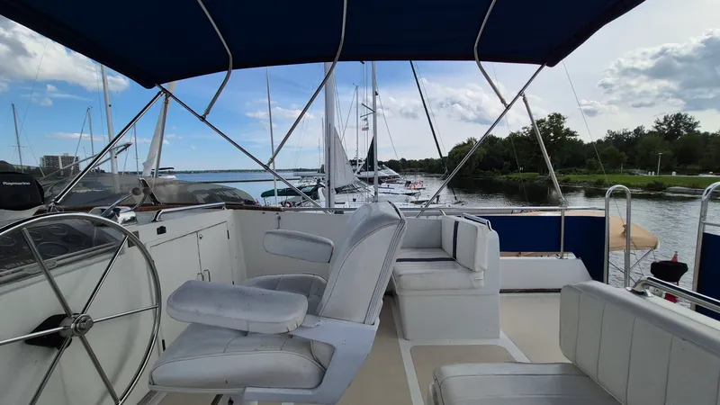 Slide: The Image of 1985 Ocean Alexander 38 Double Cabin - 7842089