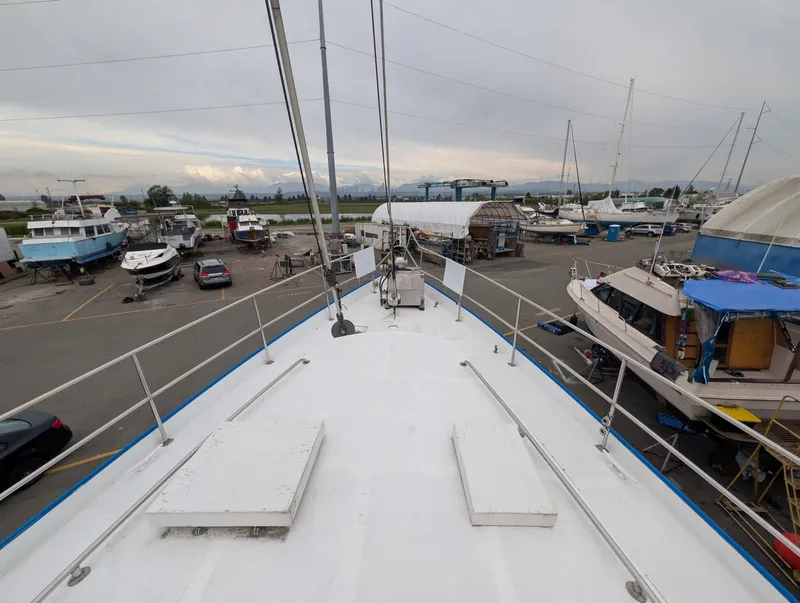 Slide: The Image of 1996 Bruce Roberts Customer Steel Hull Sailboat - 7842668