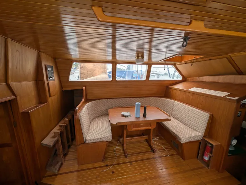 Slide: The Image of 1996 Bruce Roberts Customer Steel Hull Sailboat - 7842677