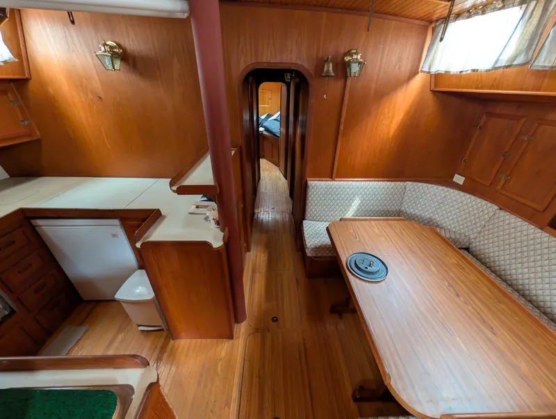 Slide: The Image of 1996 Bruce Roberts Customer Steel Hull Sailboat - 7842687