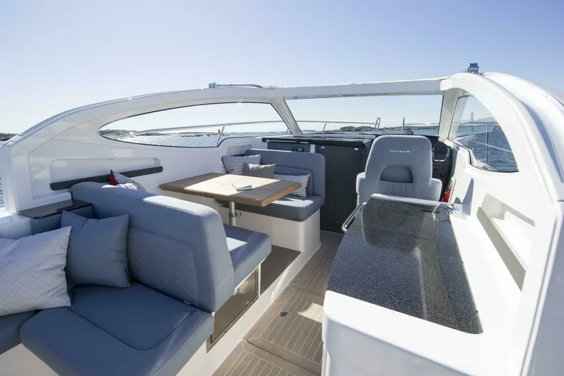 Slide: The Image of Nimbus 305 Drophead Aft Seating 2026 Nimbus 305 Drophead - 7961349