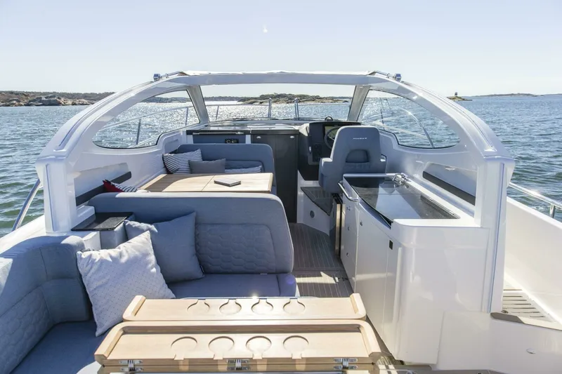 Slide: The Image of Nimbus 305 Drophead Aft Deck 2026 Nimbus 305 Drophead - 7961352