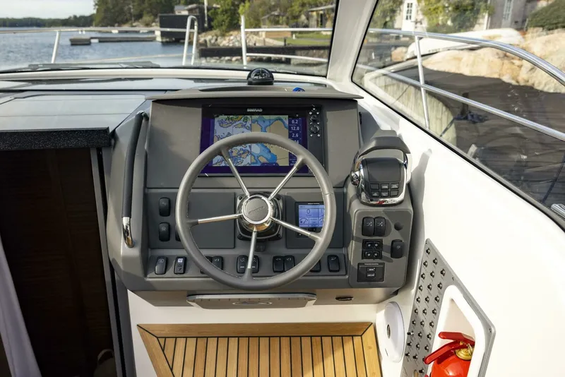 Slide: The Image of Nimbus 305 Drophead Helm 2026 Nimbus 305 Drophead - 7961348