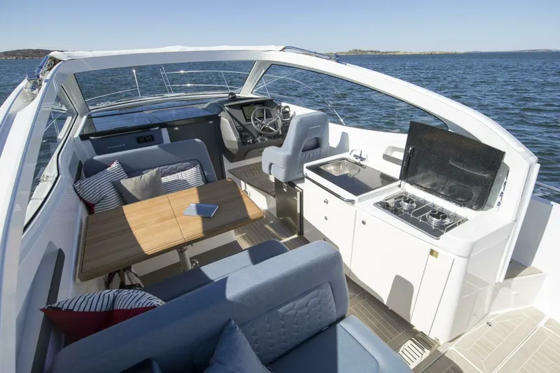 Slide: The Image of Nimbus 305 Drophead Command Deck 2026 Nimbus 305 Drophead - 7961347